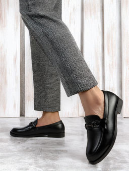 Carlton London - Men'S Classic Slip-On Horsebit Loafers