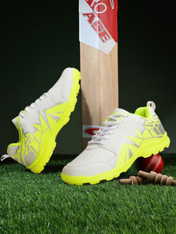 LIBERTY - Freedom GOOGLY Sports Lacing Cricket Shoes For Men - Parrot Green