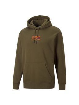 Puma - Swxp Graphic Men Green Hoodie
