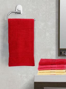KOPA - Quick Dry 100% Cotton Soft Terry Towel -6Pc Hand Towel D'Ross Solid-Multi