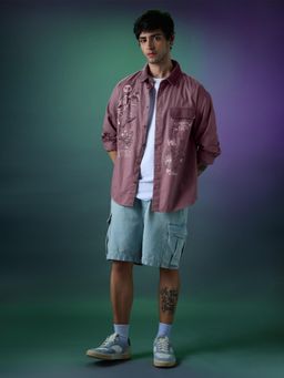 The Souled Store - Official Rick and Morty Cosmic Adventure Men Relaxed Shirts