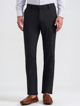 Wyre - Men Grey Polyester Slim Pant