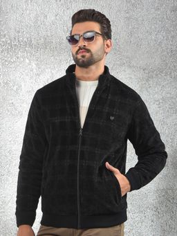 CRIMSOUNE CLUB - Men's Black Jacquard Reversible Jacket