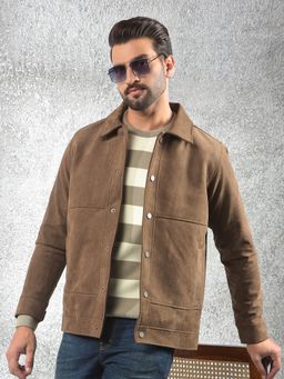 CRIMSOUNE CLUB - Men's Brown Shacket