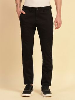 Cantabil - Men's Black Solid Pant