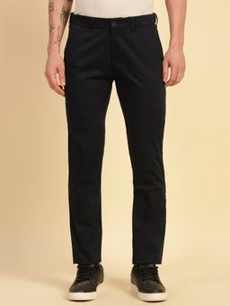 Cantabil - Men's Black Solid Pant