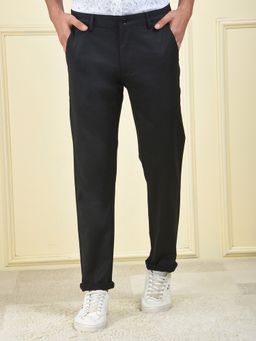 CRIMSOUNE CLUB - Men's Black Printed Pant