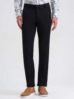 Wyre - Men Grey Polyester Slim Pant