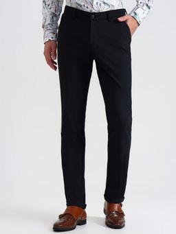 Wyre - Men Black Nylon Slim Pant