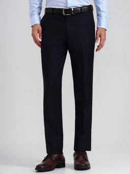 Metal - Slim Fit Black Formal Pant