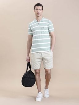 Crocodile - Men'S Regular Fit Classic Striped Slim Fit Polo T-Shirt