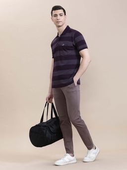 Crocodile - Men'S Regular Fit Core Stripe Slim Fit Polo T-Shirt
