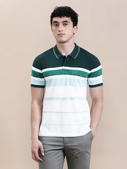 Crocodile - Men'S Regular Fit Eng Stripe Slim Fit Polo T-Shirt