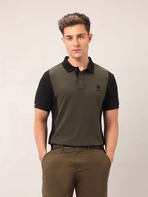 U.S. Polo Assn. Denim Co. Men'S Pure Cotton Outdoor Polo T-Shirt