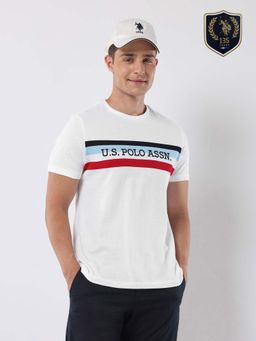 U.S. POLO ASSN. - Men'S Pure Cotton 135 Anniversary T-Shirt