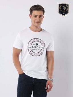 U.S. POLO ASSN. - Men'S Brand Printed 135 Anniversary T-Shirt