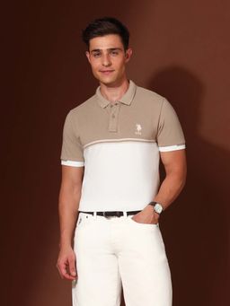 U.S. POLO ASSN. - Men'S Pure Cotton Working Holiday Polo T-Shirt