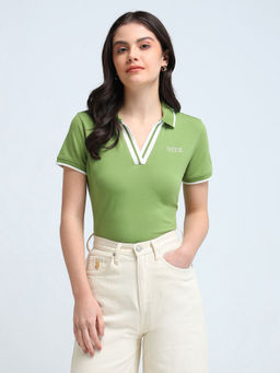 U.S. POLO ASSN. - Open Placket Pique Polo T-Shirt