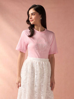 U.S. POLO ASSN. - Embroidered Logo Boxy T-Shirt