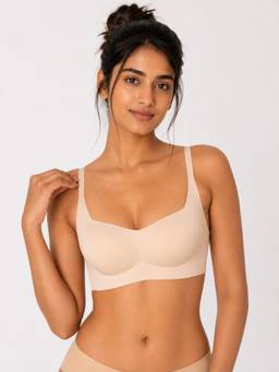 Shop The Edit - Seamless Wireless Push Up Bra