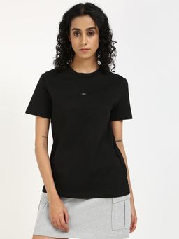 Calvin Klein - Women Black Color T-Shirt