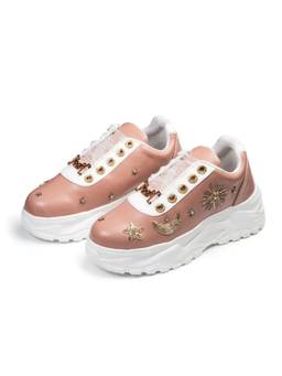 RETTROSE - Mehtaab Embellished Sneakers