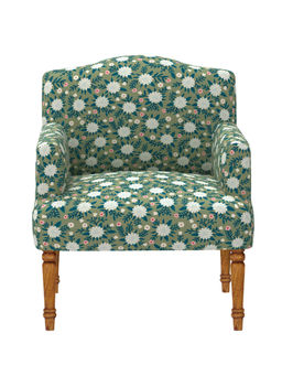 Chumbak - Nawaab Arm Chair - Spring Marigold Green
