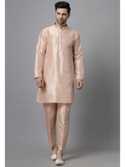 UTSAV FASHION - Men Regular Cream Kurta with Pant