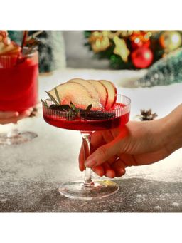 Smokey Cocktail - Shimmering Glass- Set Of 6