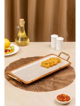 The Pitara Project - Tray Wooden - Shell Small