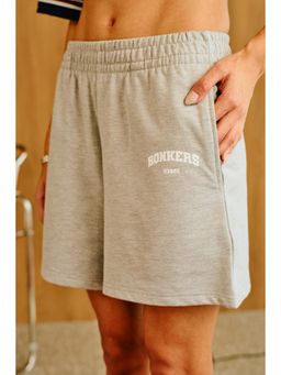 Bonkers Corner - Heather Grey Lounge Shorts