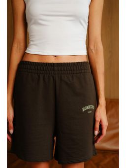 Bonkers Corner - Brown Mossed Up Lounge Shorts