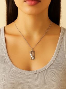 House of Pehr - Silver Plated Pendant Necklace