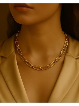 House of Pehr - Gold Plated Link Chain Necklace