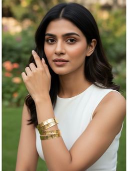 Mitali Jain - Women Gold Aurea Adjustable Cuff