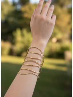 Mitali Jain - Women Gold Elysia Adjustable Cuff