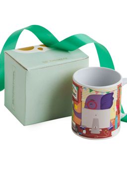 Chumbak - Let's Work Together Mug (Multicoloured)