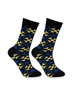 Bonjour - Premium Geo Tribal Crew Socks for Men