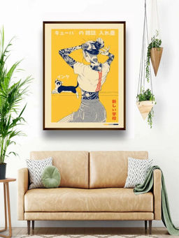 The Art House - Abstract Painting Multicolor (40X30 Inches)