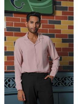 HILO DESIGN - Pancy Peach British Fabric Shirt