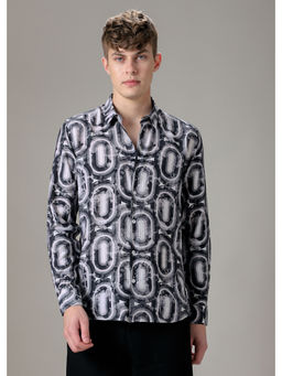 Banana Club - Black Floral Casual Shirt