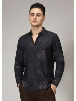 Banana Club - Black Floral Casual Shirt