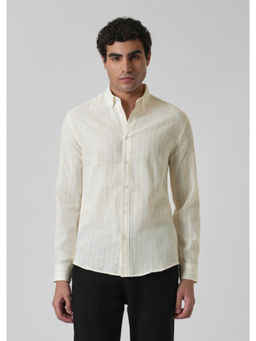 Banana Club - Cream Stripes Casual Shirt