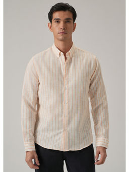 Banana Club - Orange Stripes Casual Shirt