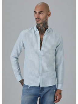 Banana Club - Blue Stripes Casual Shirt