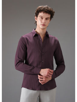 Banana Club - Purple Stripes Casual Shirt