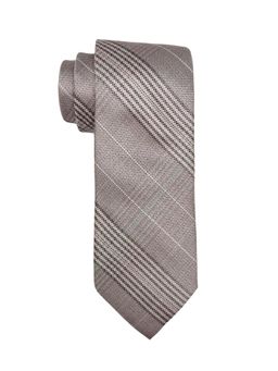 The Tie Hub - Pink 5 Fold Silk Premium Handcrafted Style Tie