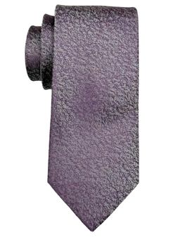 The Tie Hub - Purple Silk with Textured Finish Tie