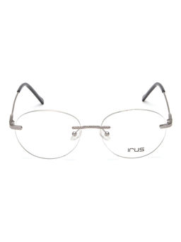 IRUS - Round IR2022C3FR Silver Medium Eyeglass Frames