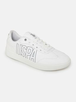 U.S. POLO ASSN. - White Hover Stylish Casual Sneaker Shoes for Man